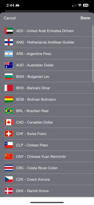 Currency Pro - Real-Time Rates screenshot 2 of 4