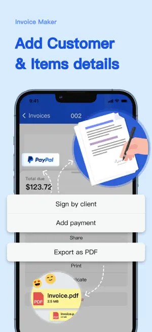 Invoice Maker ・ screenshot 4
