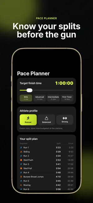 Hyrox Race Tracker: RoxLane screenshot 3