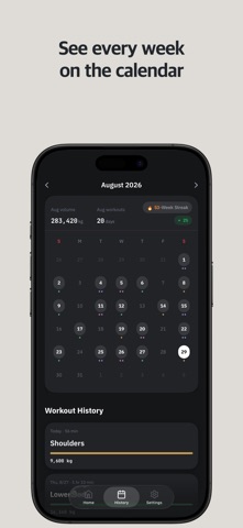 GymLite - Gym Workout Tracker Screenshot 6 of 8