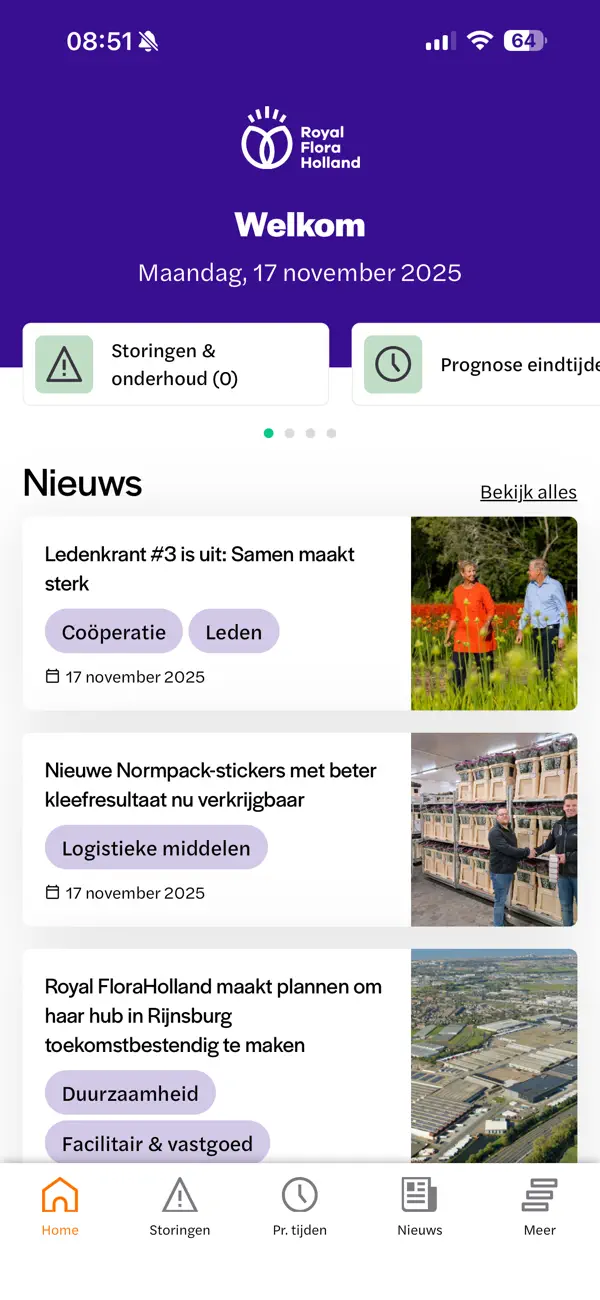 Screenshot #1 pour RFH App