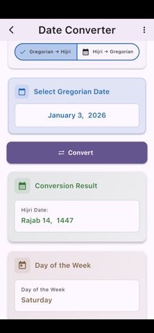 Islamic Calendar & Prayers Screenshot 5 of 6
