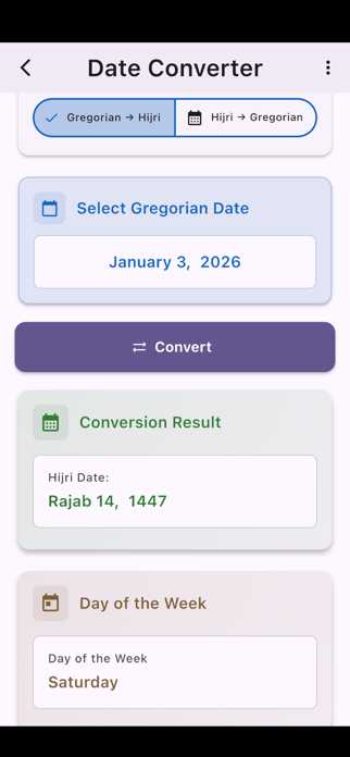 Islamic Calendar & Prayers Screenshot 5 of 6