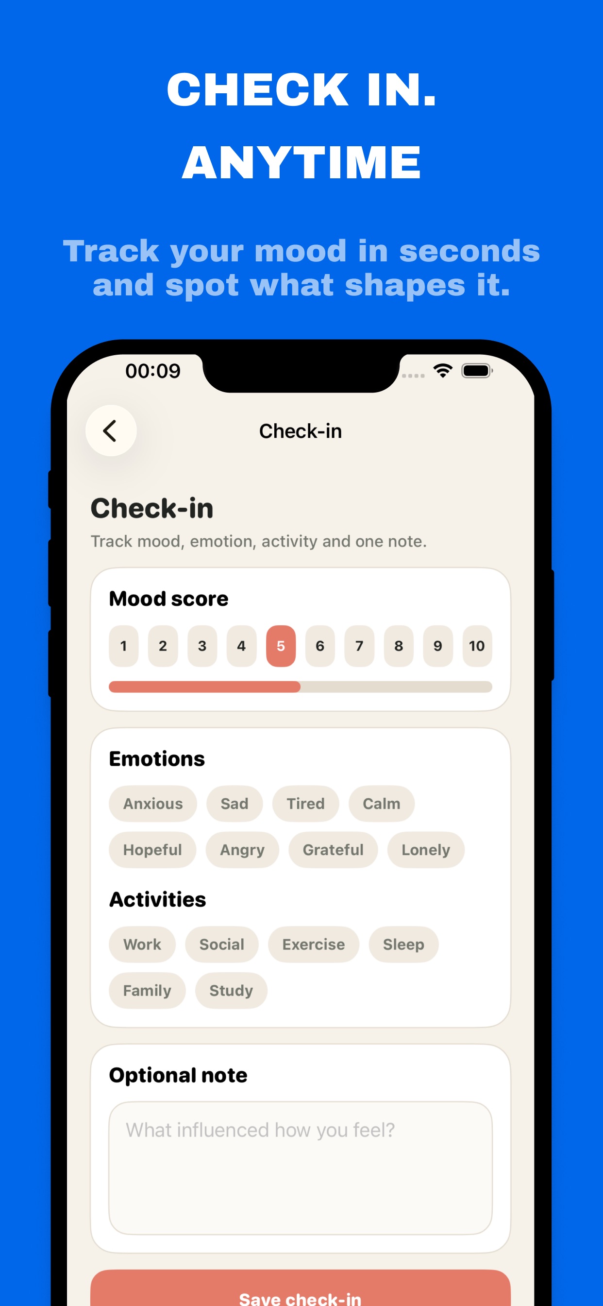 Screenshot 3 of Clarity: AI Mental Journal