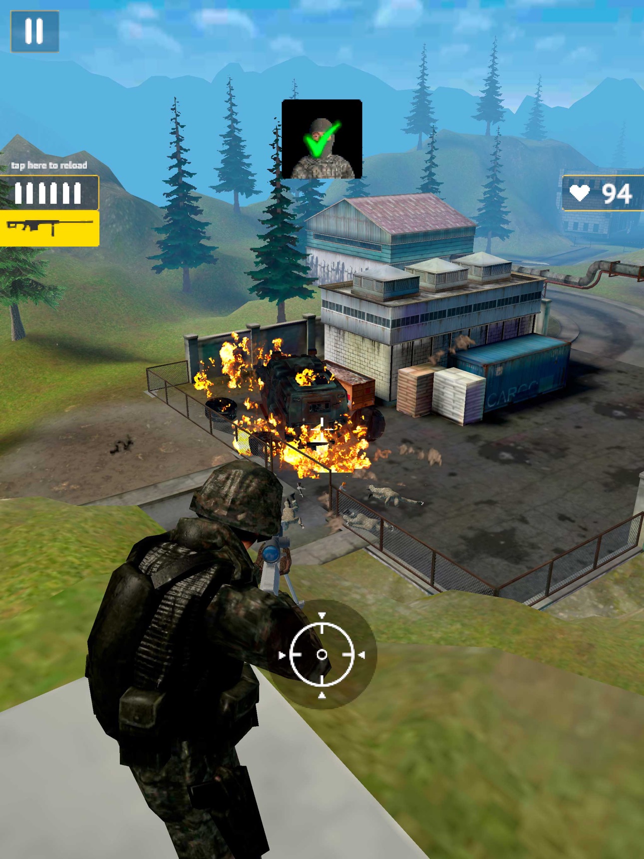 Sniper Area: Gun shooting screenshot 2