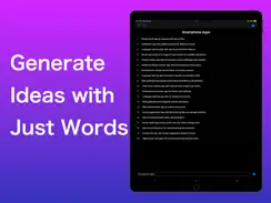 AIdea : Generate Ideas with AI iPad image 2