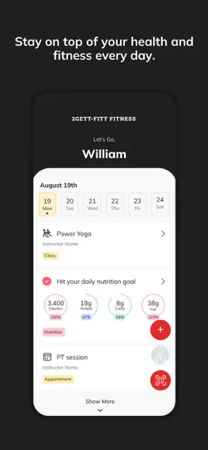 2GETT FITT Fitness screenshot 2
