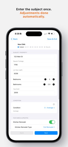 Quick CMA Screenshot 2 of 5