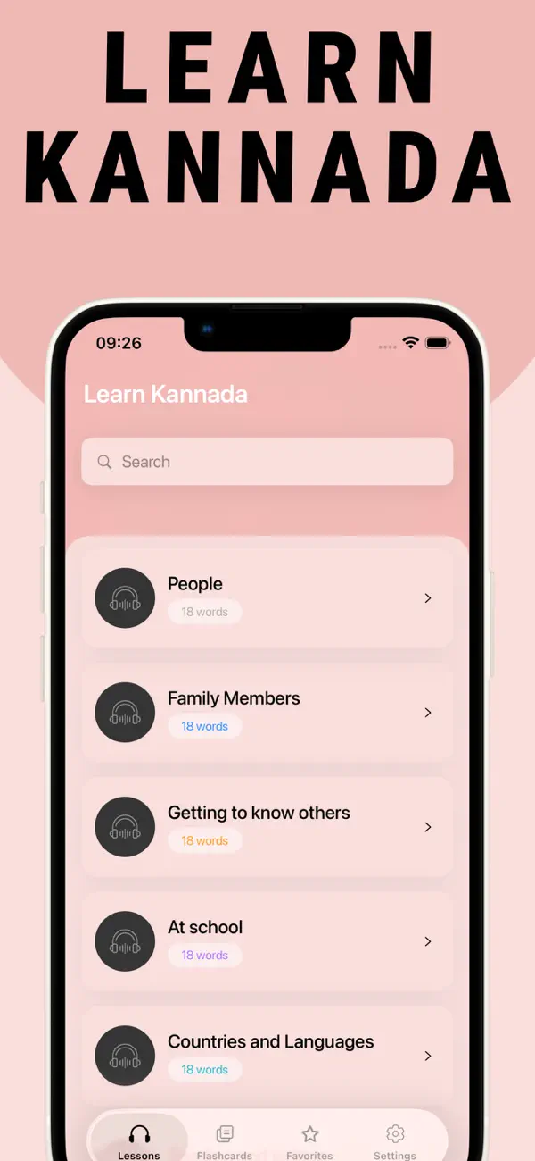 Screenshot #1 pour Learn Kannada - Lentil