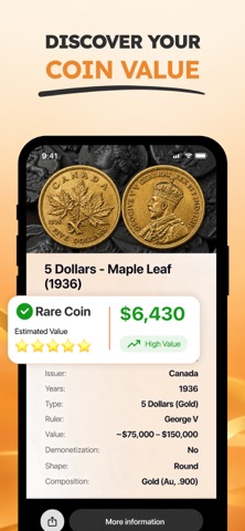 IdentiCoin - Coin Identifier iPhone screenshot 4