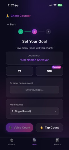 Chant Counter screenshot