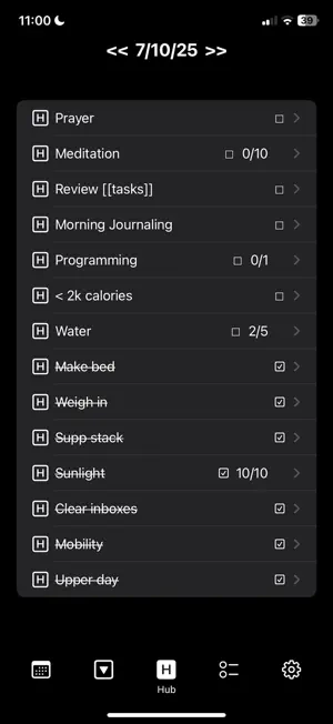 Protocol Tracker screenshot 2