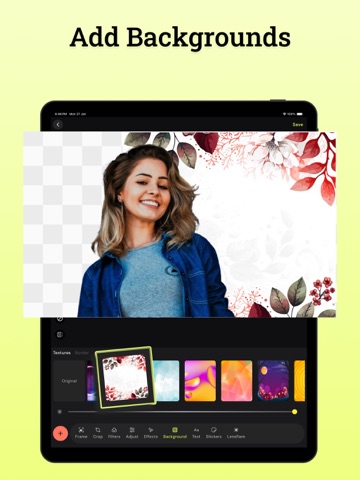 Photo Editor - Image Editing iPad screenshot