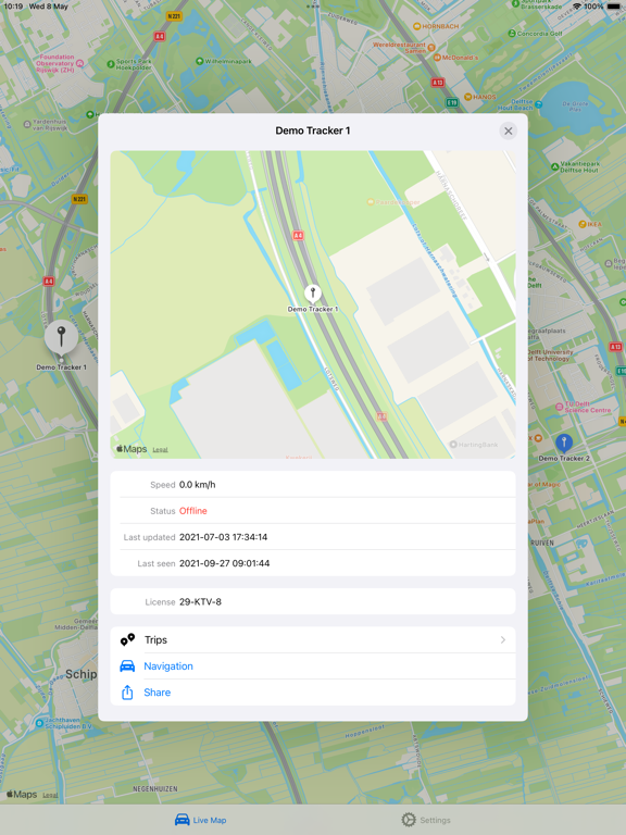 Screenshot #5 pour Car Tracker