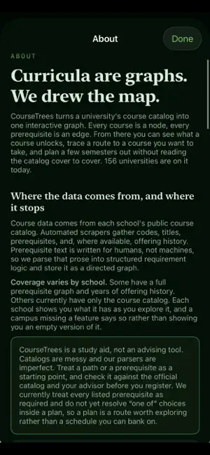 CourseTrees screenshot 4