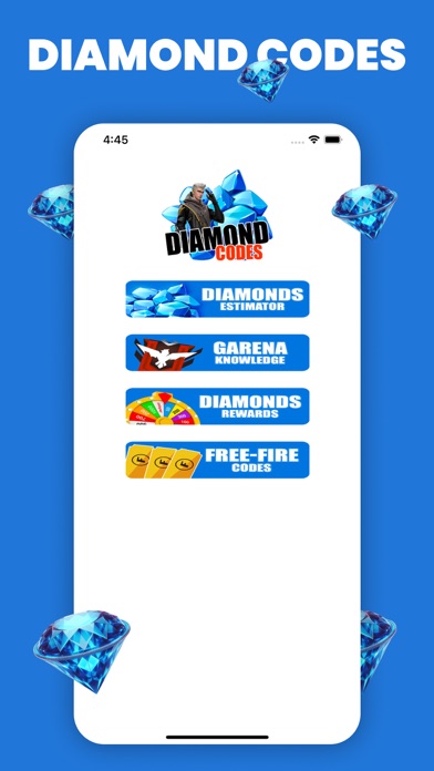 DiamondCodes Screenshot