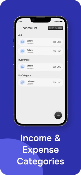 Personal Easy Budget Tracker Screenshot 4 of 5