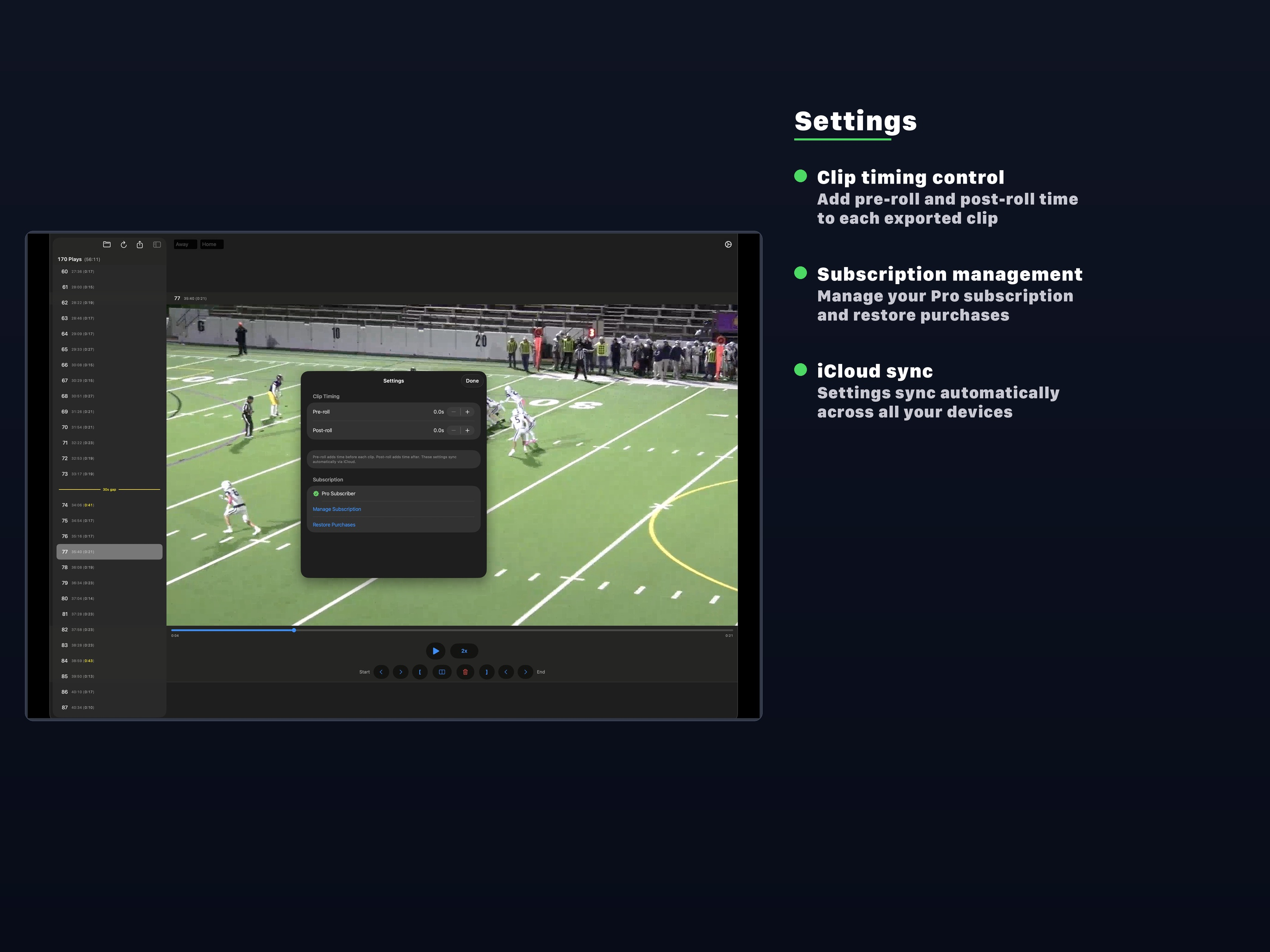 AutoCut Football