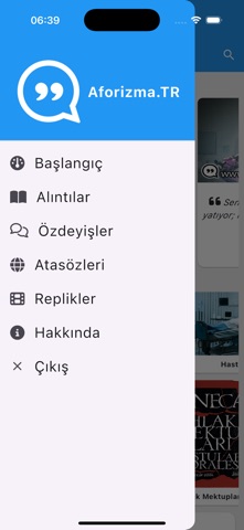 Aforizma.TR Alıntı Söz Replik screenshot