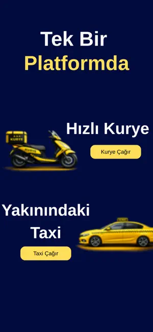 SepetTaxi: Taksi & Kurye screenshot 1