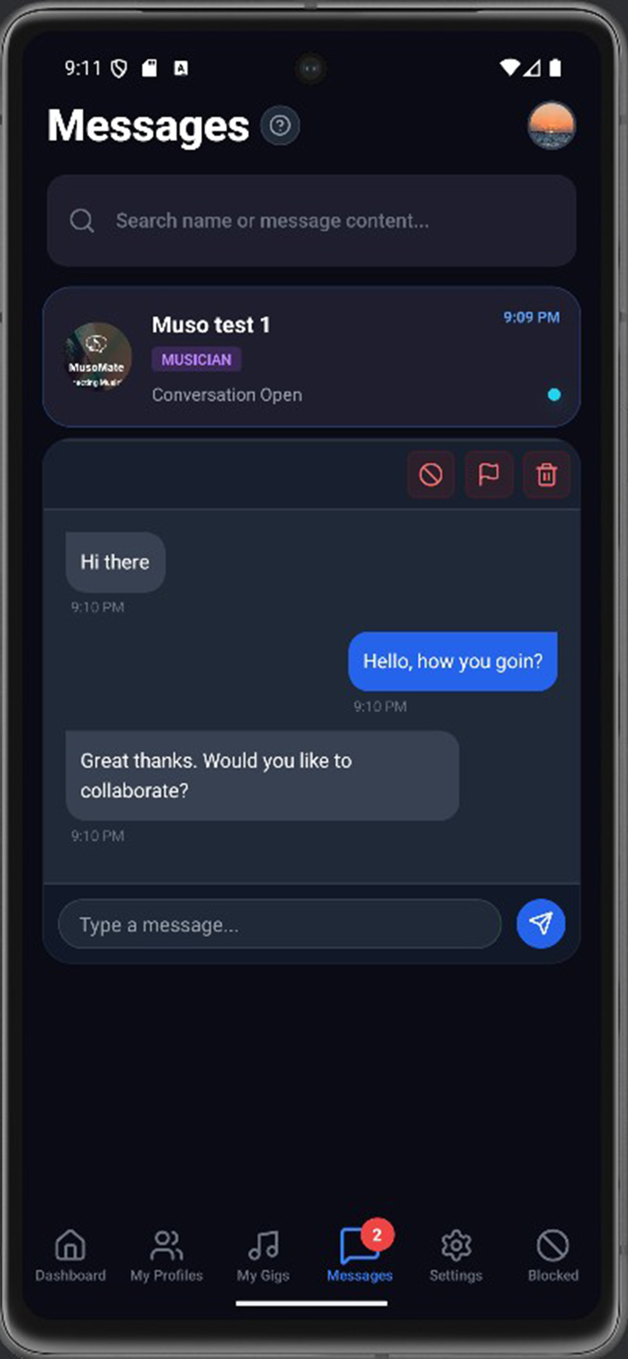 MusoMate screenshot 4
