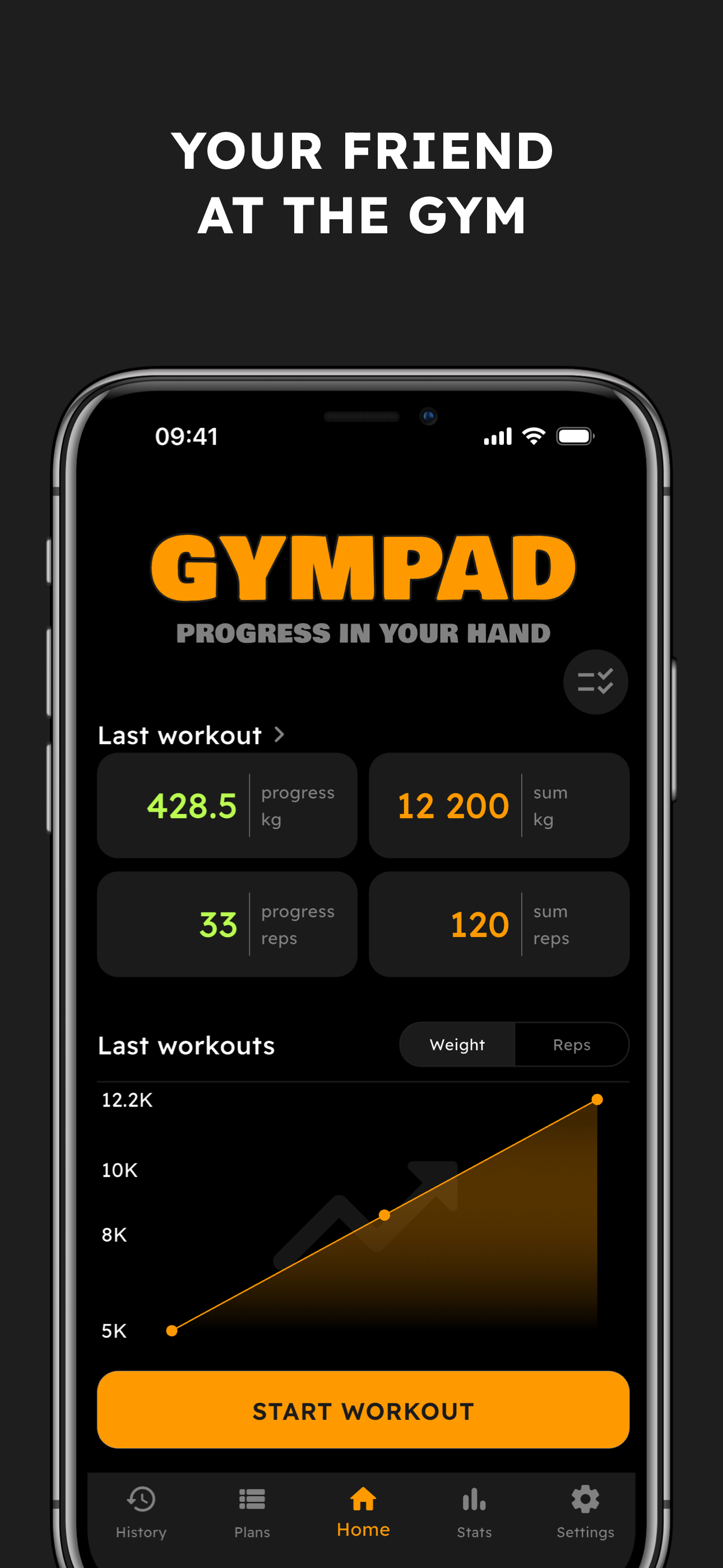 GymPad - Fitness Planner