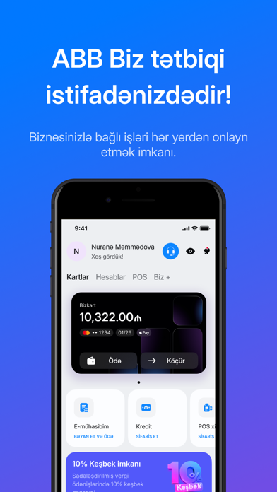 ABB Biz: Biznes Mobil Bank iPhone screenshot 8 - Finance app
