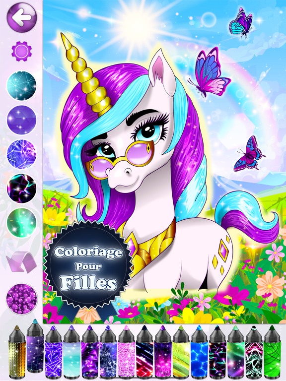 Screenshot #5 pour PONEY Coloriages pour Filles