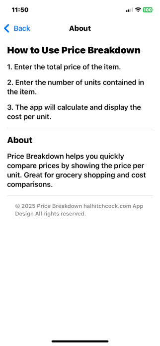 Price Breakdown Screenshot 4 of 5