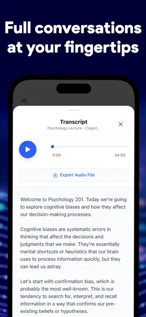 Gist: Transcribe Audio to Text screenshot 4