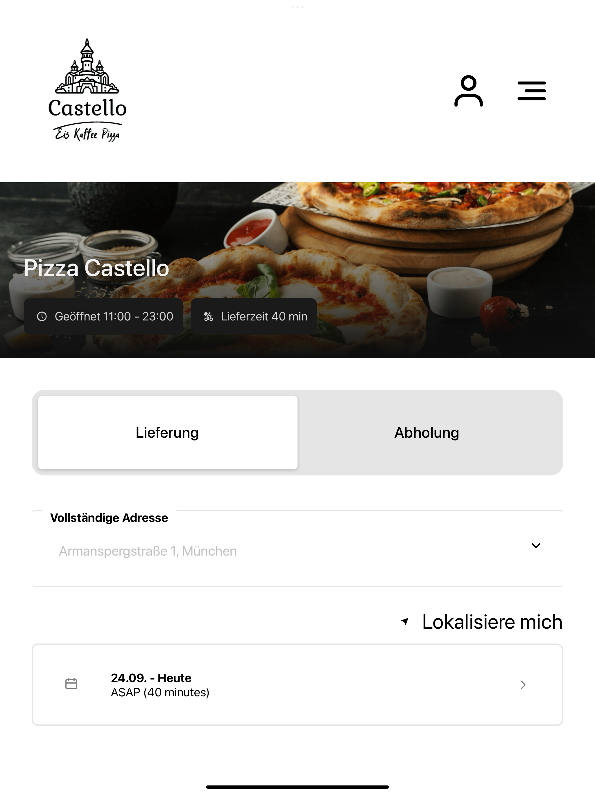 Pizza Castello DE screenshot 5