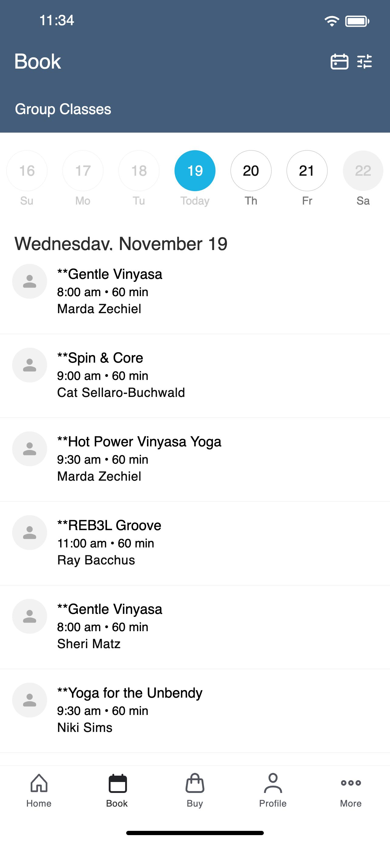 Evergreen Athletic Club screenshot 2