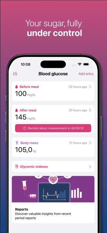 Avalvi Care Blood Sugar screenshot 1 of 8