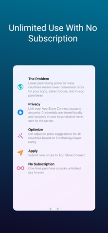 PriceEqualizer:Localize Prices iPhone screenshot