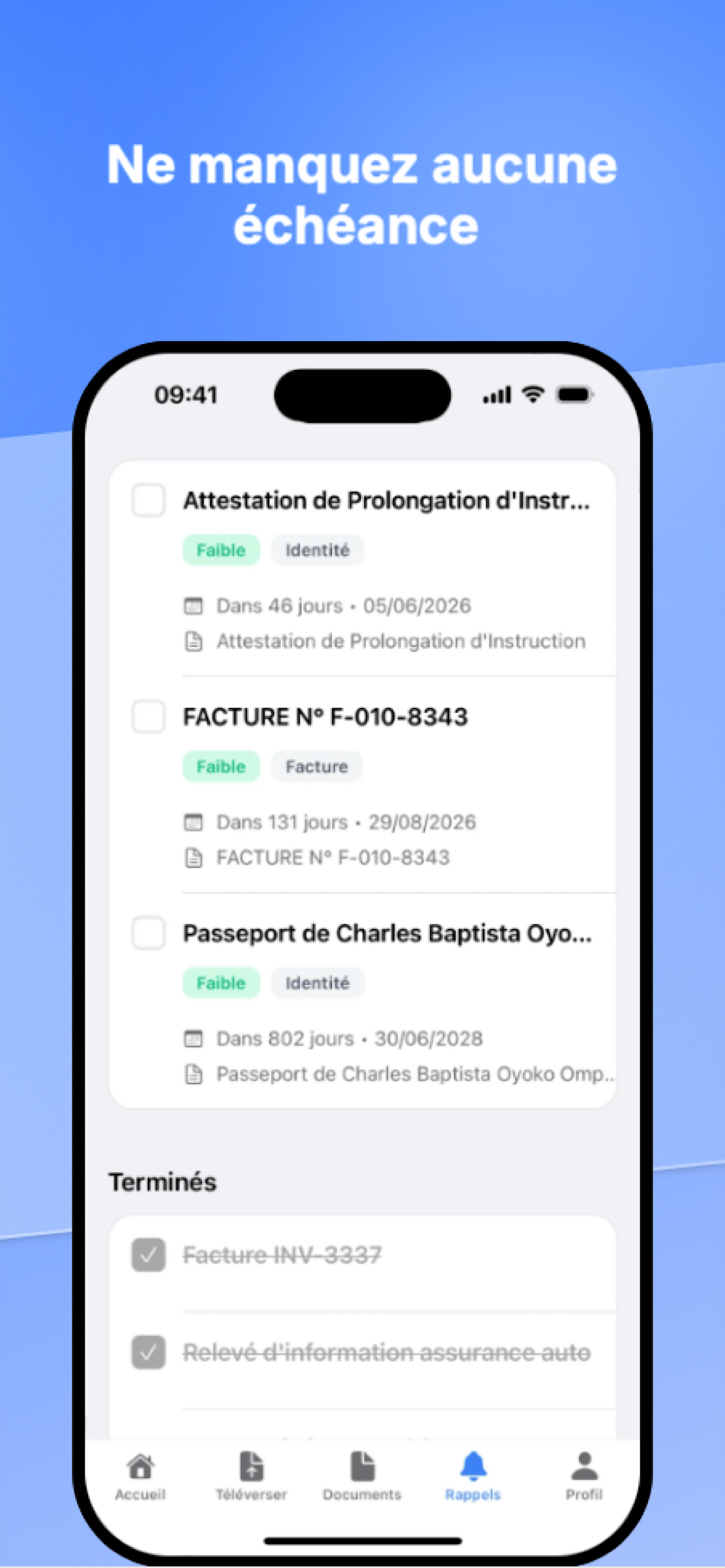 UneBox : Gestion de documents
