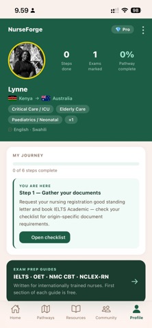 NurseForge iPhone screenshot