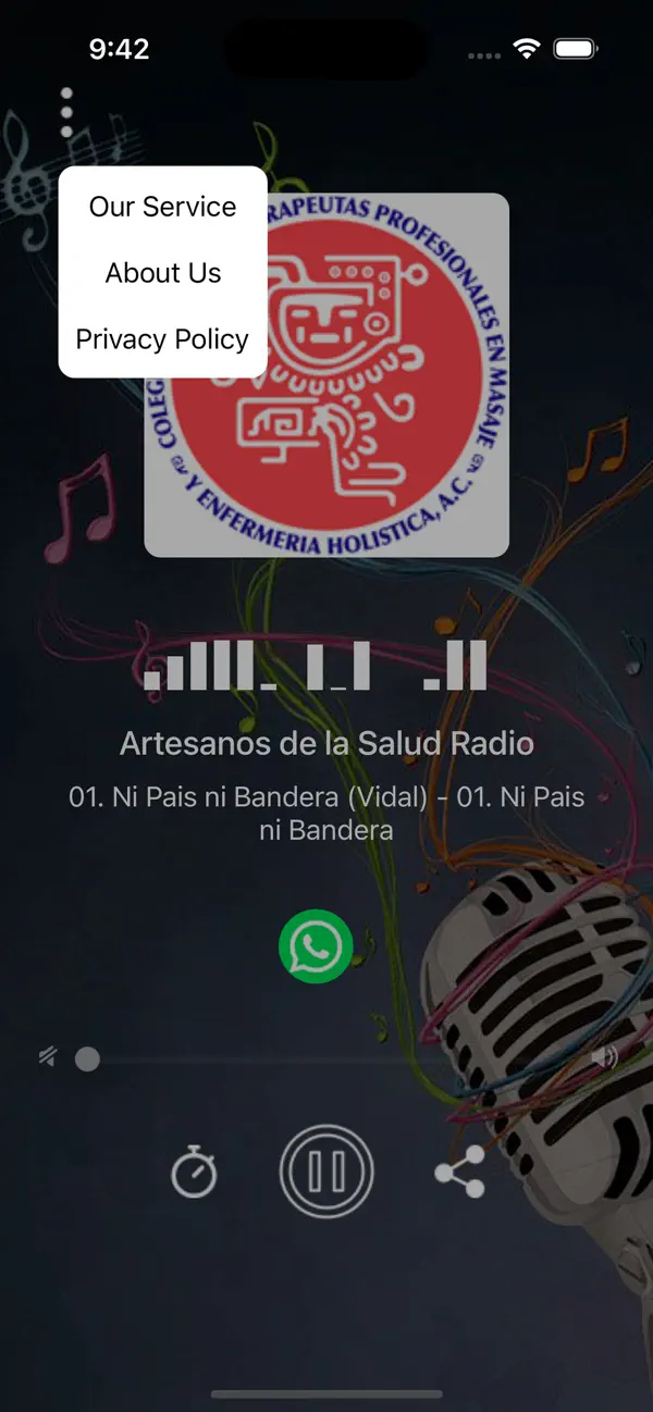 Screenshot #1 pour Artesanos de la Salud Radio