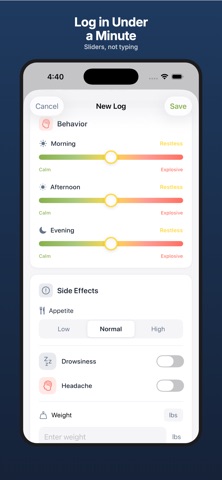 Regulate ADHD iPhone screenshot