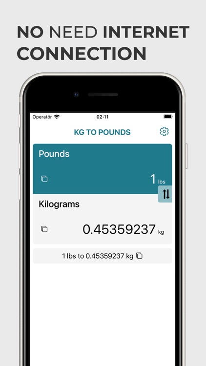 Kg to Pounds Converter kg lbs