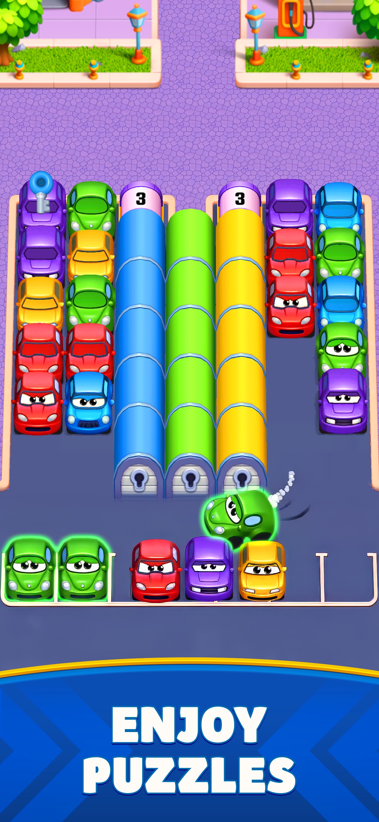 Screenshot 3 of Triple Car: Match & Mod