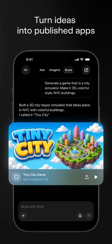 Grok AI screenshot 5 of 5