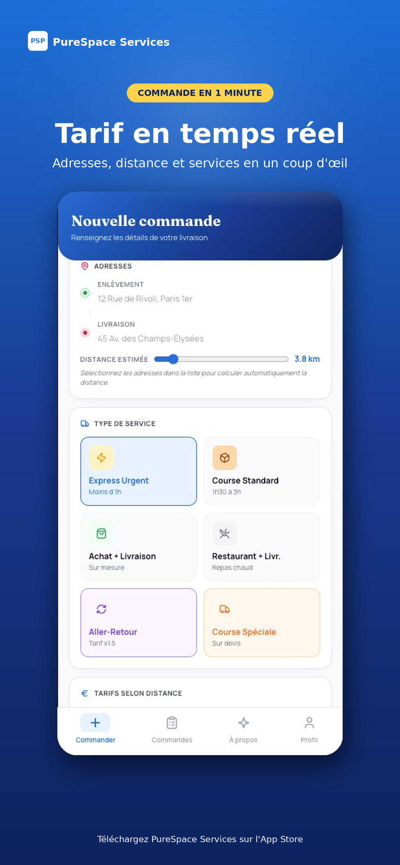 purespace services screenshot 2