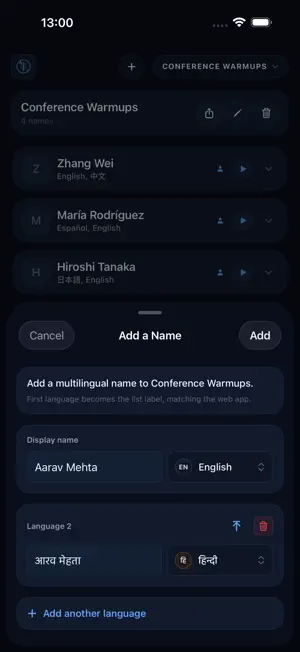 Say My Name: Pronunciation screenshot 2