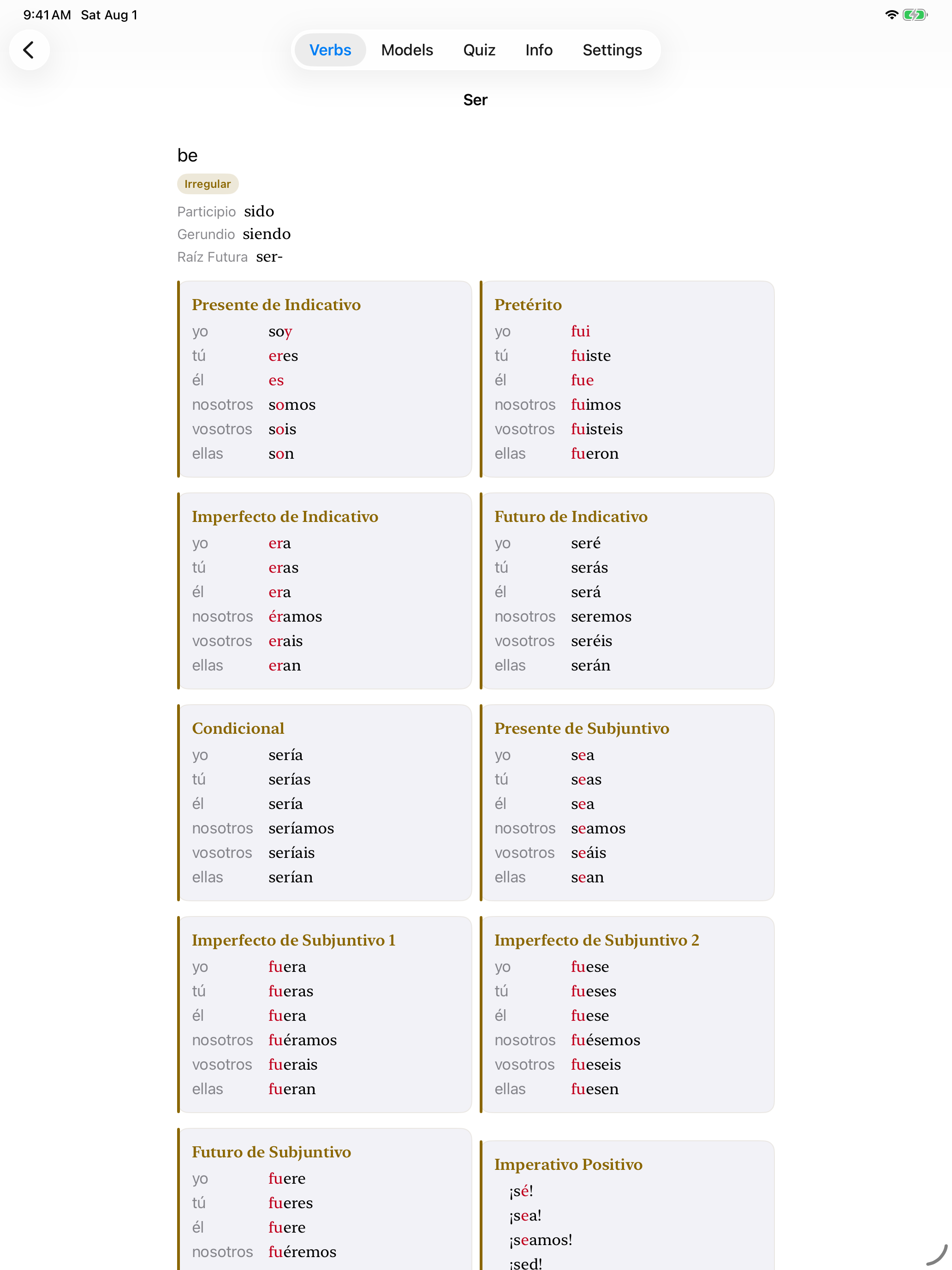 Conjugar screenshot 12