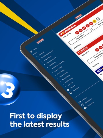 Missouri Lottery Numbers iPad screenshot