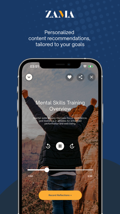 ZAMA | Athletic Mental Fitness Screenshot