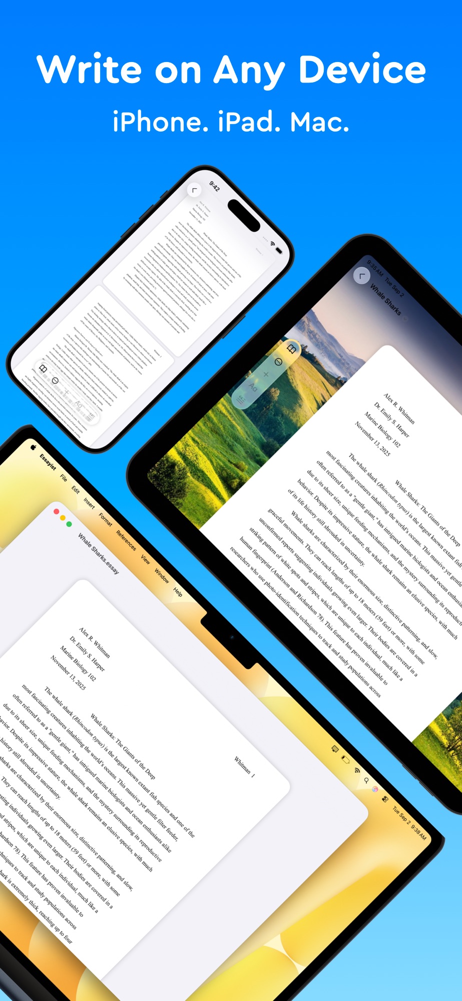 Essayist: Academic Writing App screenshot 10