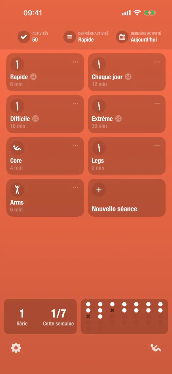 Screenshot #1 pour Streaks Workout