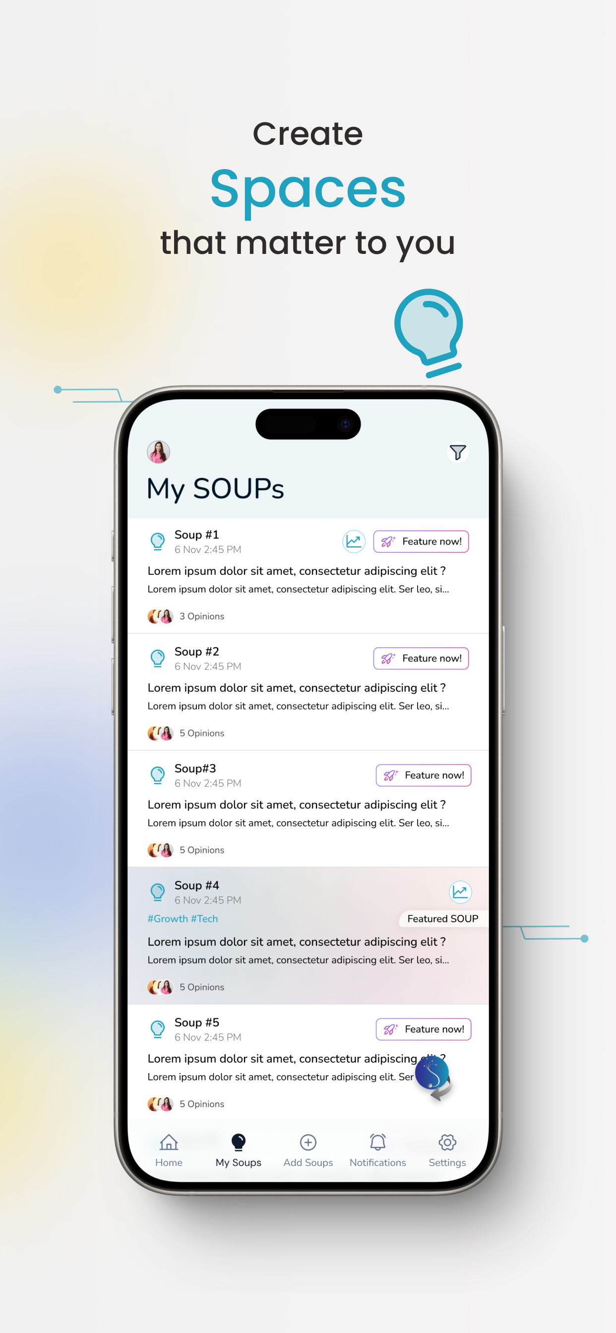 SOUP App screenshot 3