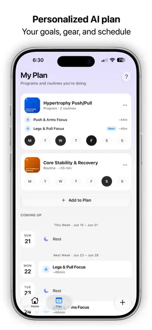 Fitloop: Calisthenics & Gym screenshot 4